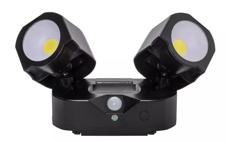 Airam Sensor paristovalaisin musta - Ulkovalaisimet - 6435200257468 - 1