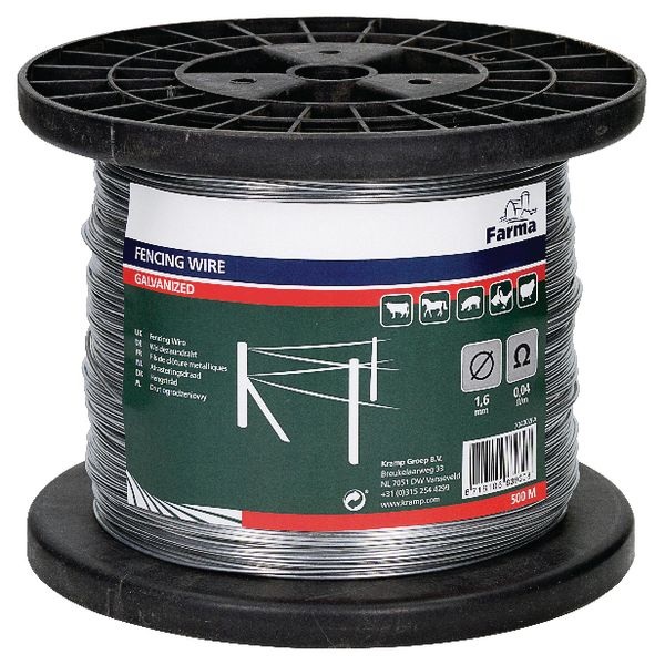 Aitalanka Farma galvanoitu 1,6 mm 500 m - Aitanauhat ja -langat - 8716106839308 - 1