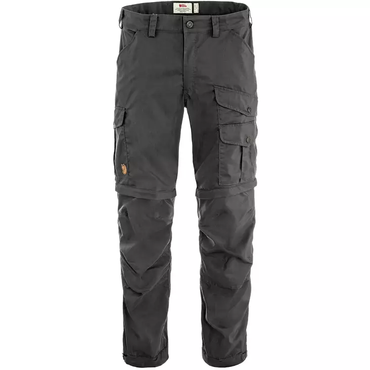 Fjällräven Vidda Pro Lite Zip-off housut M Dark Grey - Retkeilyasusteet - 7323451145858 - 1