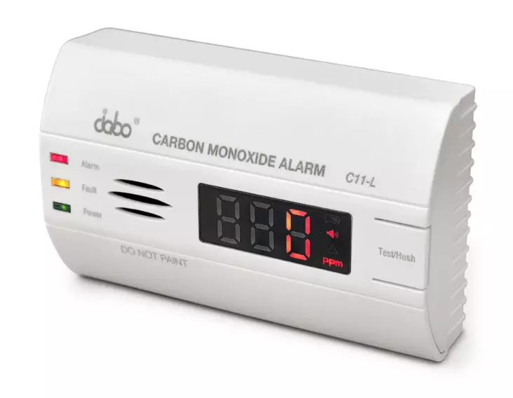 Häkävaroitin 10v digitaalisella näytöllä - Turvallisuustuotteet - 6418536016138 - 1