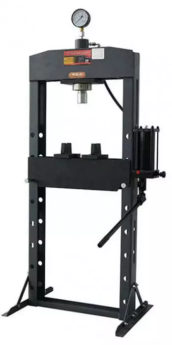 Hydraulinen prässi 20 ton suojaverkolla - Muut korjaamolaitteet - 6430074693848 - 1