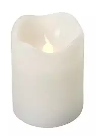 Led-kynttilä ajastimella 70x90 mm - Tunnelmavalot - 8718158308528 - 1