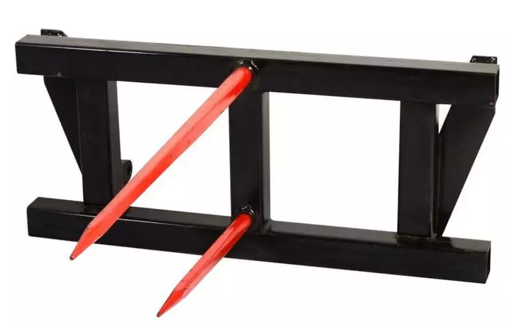 Paalipiikki, 1000 kg, 1100 mm piikkki, Euro-kiinnikkeellä - Etukuormaajan osat - 51955018 - 1