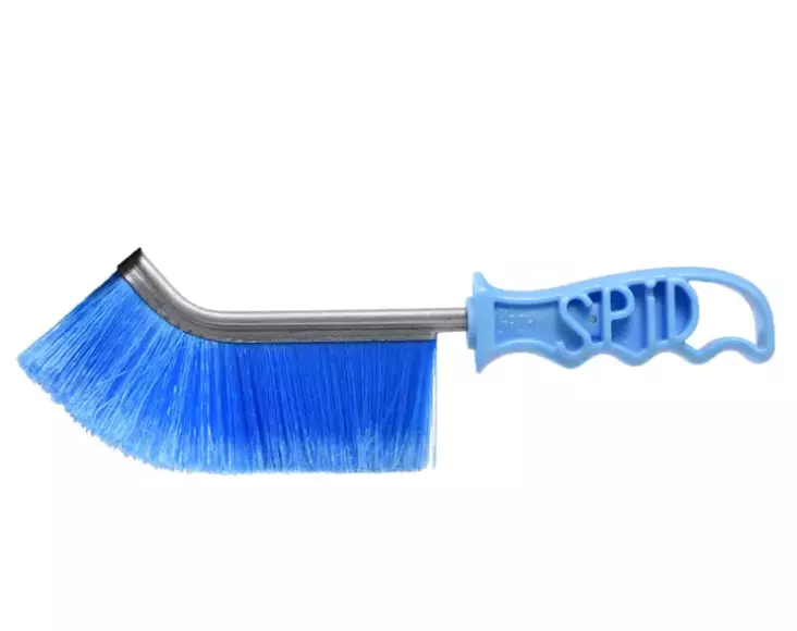 Puhdistusharja pvc soft sininen kahva - Hiomatarvikkeet - 8006581082338 - 1