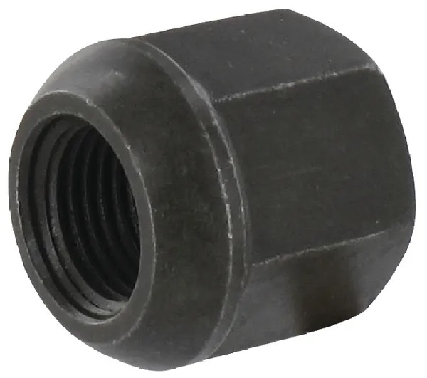 Pyöränmutteri musta hienokierre 10.9 M16 - Pultit ja mutterit, metrinen kierre - 8716106611348 - 1