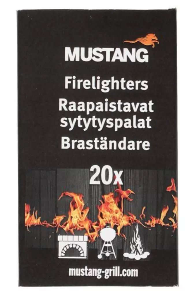 Raapaistava sytytyspala 20 kpl/pkt - Grillaustarvikkeet - 6410416323558 - 1