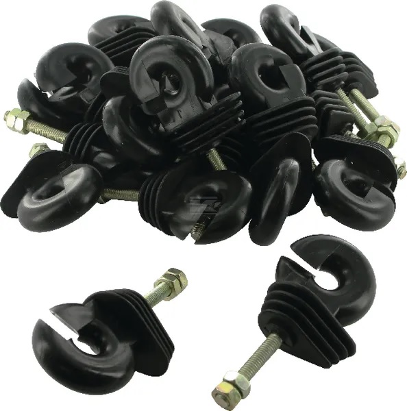 Rengaseristin, 6 mm kierre, 20 kpl - Eristimet - 5700035654838 - 1