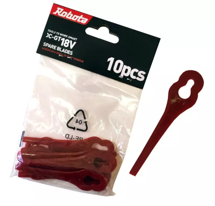 Robota DC-GT18V Trimmerin varaterä 10kpl - Sahat ja sirkkelit - 6438212130408 - 1