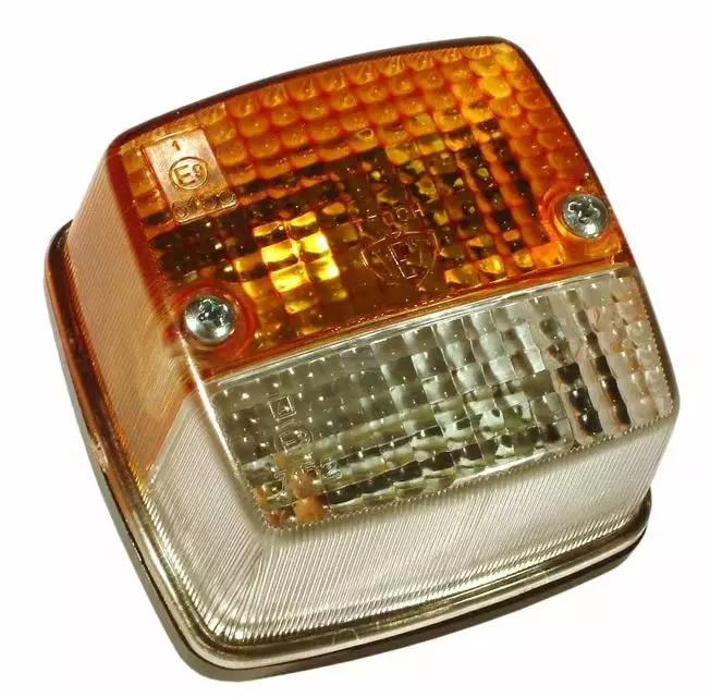 Suunta- ja äärivalo neliö, kelt/valk - Huomiovalot ja majakat - 5035776844478 - 1