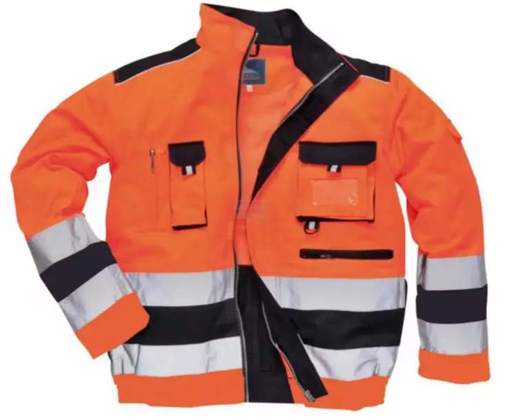 Työtakki oranssi EN471 - Kesä työvaatteet - 19601090084048 - 1