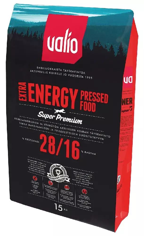 Valio Puriste Extra Energy 15 kg koiranruoka - Koiranruoka - 6438347000058 - 1