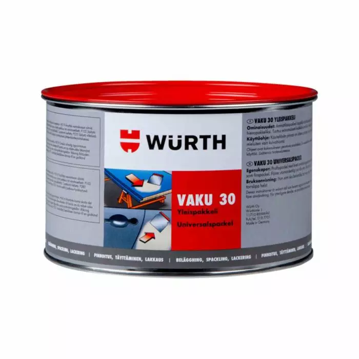 Wurth Vaku 30 yleispakkeli 2 kg - Tasoitteet - 4045989567508 - 1