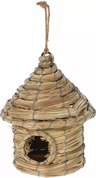 Heinäpesä talo 18x20 cm - Lintulaudat ja -pöntöt - 8720573550109 - 1