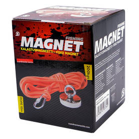 Kalastusmagneetti 75mm / 200 kg - Muut kalastustarvikkeet - 6438212037349 - 2