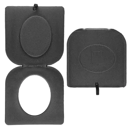 Lämpöistuin ulkohuussiin tumma - Käymälät, tarvikkeet - 6410413238459 - 1