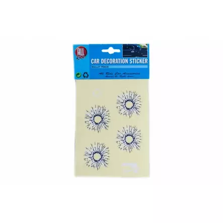 Luodinjälki -tarra 4 kpl/pkt - Autotarvikkeet - 8711252312699 - 1