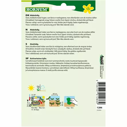 Paprika´California Wonder´ - Siemenet ja siemenperunat - 5708787012869 - 2