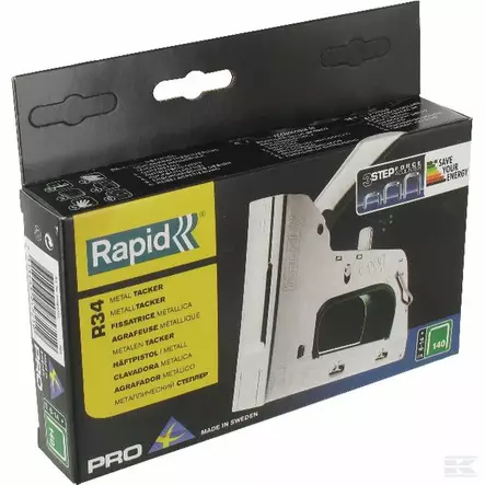 Rapid nitoja Pro R34E - Nitojat ja niitit - 7313465957219 - 2