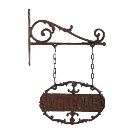 Tervetuloa seinäkyltti roikkuva - Muuta kaunista - 8714982041969 - 1