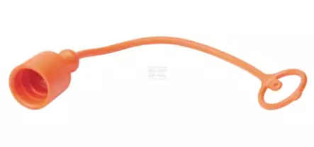 Pikaliittimen pölysuoja oranssi ISO 7241-1A uros 1/2" - Hydrauliikka - 8719607026529 - 1