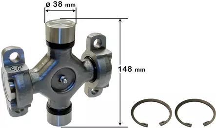 Nivelristikko 38/148 300 sarja - Voimansiirto - svm0000008959 - 1