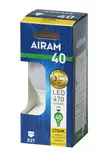 Airam LED OP A60 6W/827 E27 - E27-kanta - 6435200242389 - 2