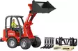 Bruder Schäffer 2034 kuormaaja hahmolla ja tarvikkeilla - Bruder työkonelelut - 8719593243559 - 2