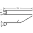 Karhottimen piikki 592 x 86 x 9 mm - Noukkimet - 8716106425518 - 2
