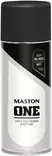 Maston spraymaali ONE 400ml Matta musta - Spraymaalit - 6412490023119 - 1