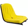 Puutarhatraktorin istuin keltainen pvc - Traktorin istuimet - 8716106191529 - 1