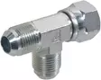 T-kappale 3/4" UNF naaras/uros/uros - Hydrauliikka - 8716106791859 - 2