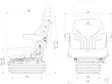 Traktorin istuin Grammer MSG95G/721 - Traktorin istuimet - 8719593734279 - 2