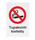 Tupakointi kielletty opastekyltti - Turvallisuustuotteet - 6430050628239 - 1