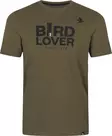 Seeland Bird Lover t-shirt Dark Olive Melange - Retkeilyasusteet - 5714733651709 - 1