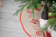Kuusenalusmatto Sydämet 100 cm - Joulukoristeet - 6410413317109 - 2