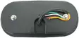 Led takavalo 12V 160x80x35 mm Vasen - Autosähkötarvikkeet - 6430074696269 - 3