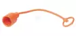 Pikaliittimen pölysuoja oranssi ISO 7241-1A uros 1/2" - Hydrauliikka - 8719607026529 - 1