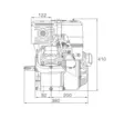 Loncin irtomoottori 8 hv / 270 cc - Paikallismoottorit - svm000009449 - 3