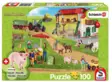 Palapeli Schleich Maatila 100 palaa - Pelit - 4001504564049 - 1