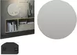 Seinäpeili pyöreä 55 cm - Kylpyhuonetarvikkeet - 8720573011969 - 1