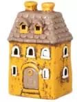 Talolyhty Copenhagen keltainen 17 cm - Lyhdyt - 6410416504889 - 1