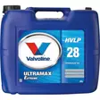 Valvoline Ultramax Extreme HVLP 28 hydrauliikkaöljy 20 l - Hydrauliikkaöljyt - 8710941029009 - 1