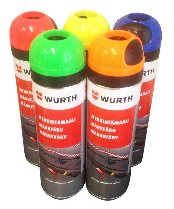 Wurth merkintämaali 500 ml - Muut maalit, lakat ja öljyt - 4099618291159 - 1
