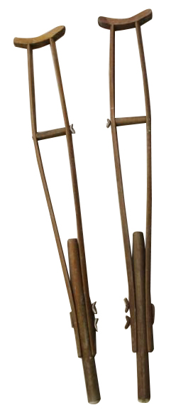 Armeijan puiset kainalosauvat käytetyt - Muut itsehoitotuotteet - arm0000000409 - 1