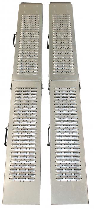 Ajoramppi teräs, taitettava, 2 kpl - Mopedit, mönkijät - 6430032153759 - 1