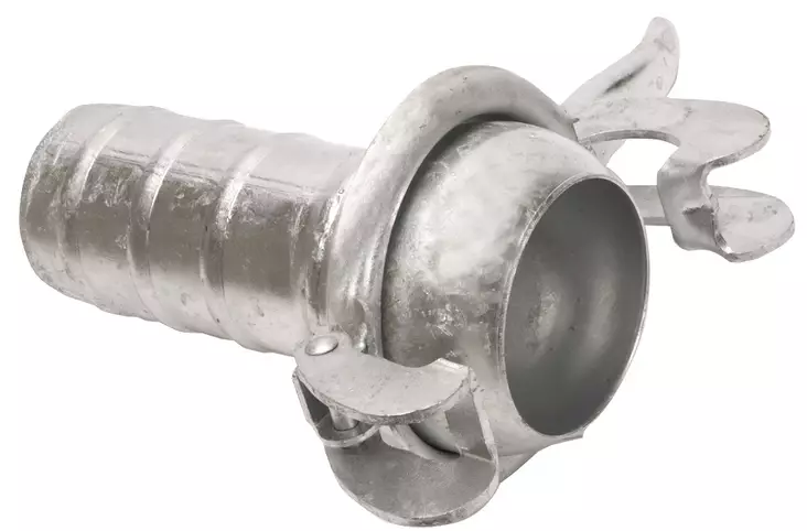 Bauer koiras letkukaralla, galvanoitu - Bauer-liittimet - 5700033253309 - 1