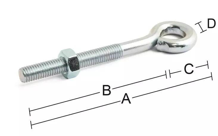 Habo silmuruuvi 5002 - Silmuruuvit, s-koukut ym. - 7317900071799 - 1