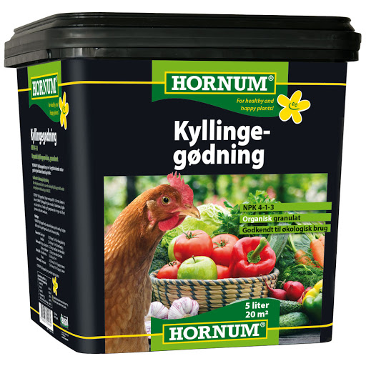 Hornum kanankakka 5 kg - Mullat ja lannoitteet - 5708787700469 - 1