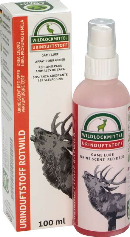 Houkutushajuste saksanhirvi virtsa 100ml - Houkutuskuvat ja -pillit - 4250392352539 - 1