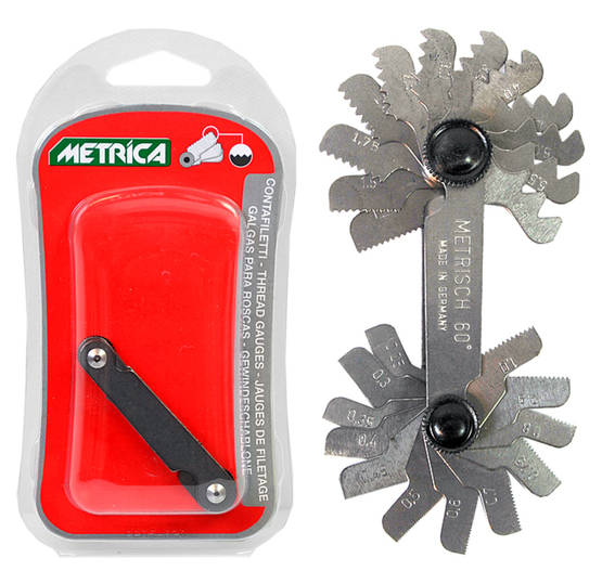 Kierrekampa 0,25-6,0 mm 24-os. - Muut mittausvälineet - 8001066050239 - 1